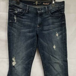 7 Seven For All Mankind Bootcut Dark Wash Jeans
